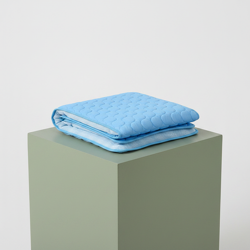 Blue cooling mat