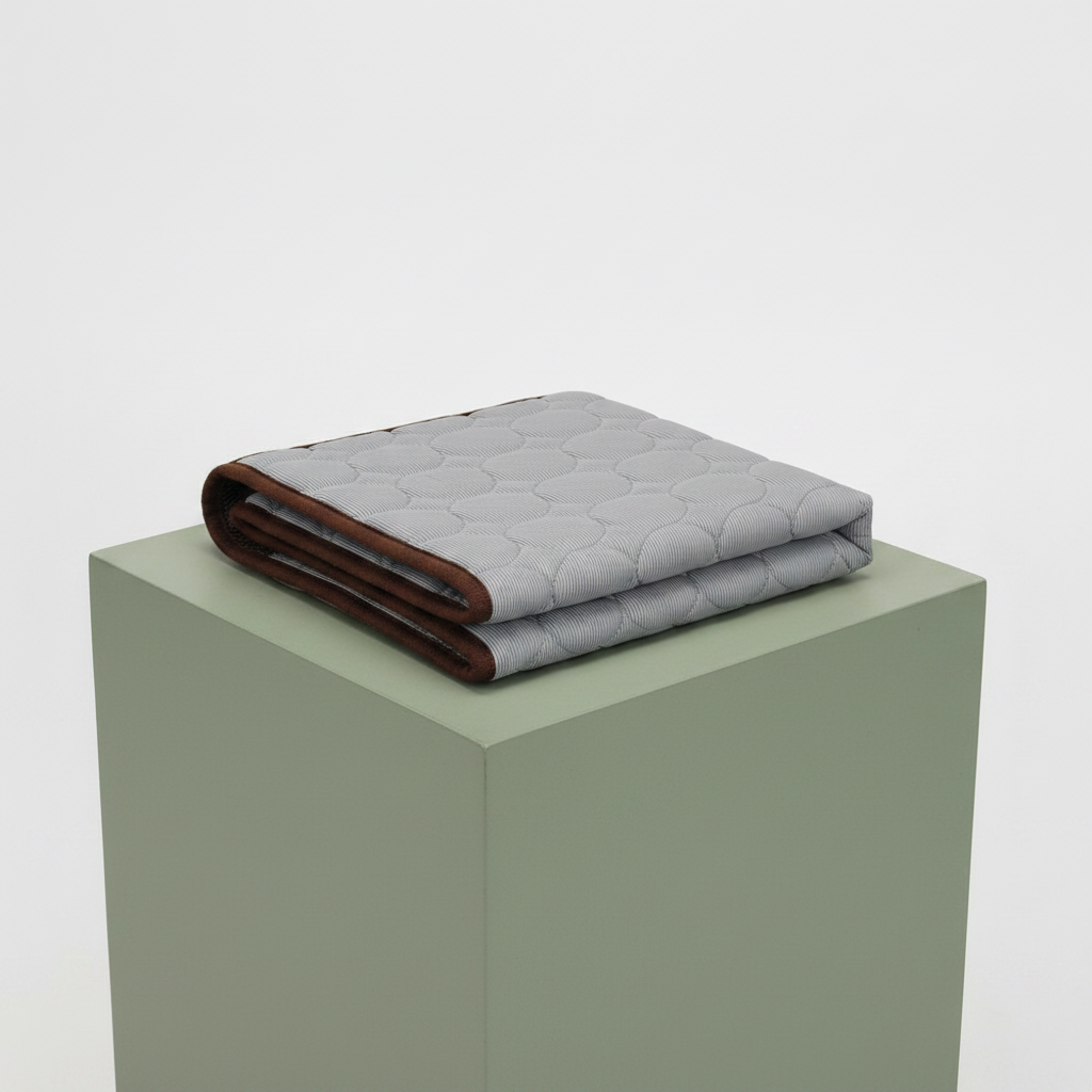 Light gray cooling mat