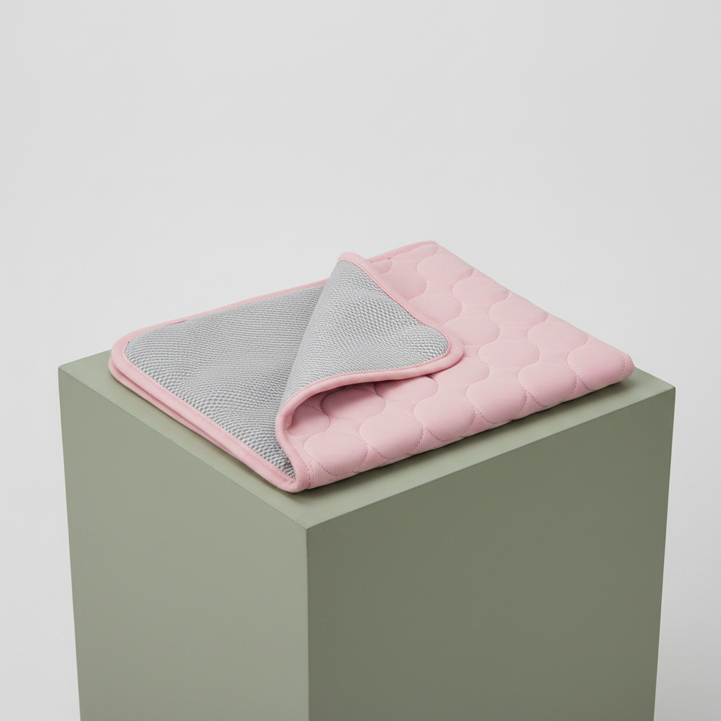 Pink cooling mat